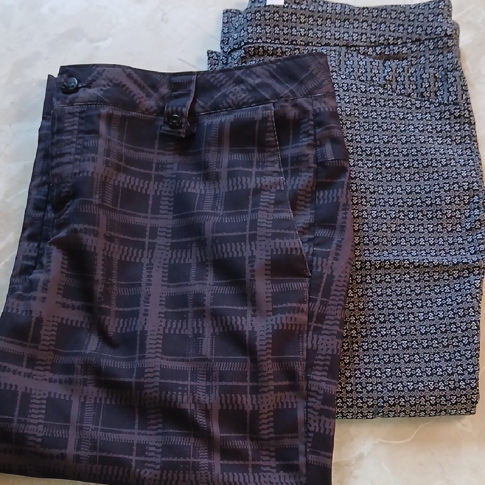 Under Armour Women's Black and Gray Dress Pants